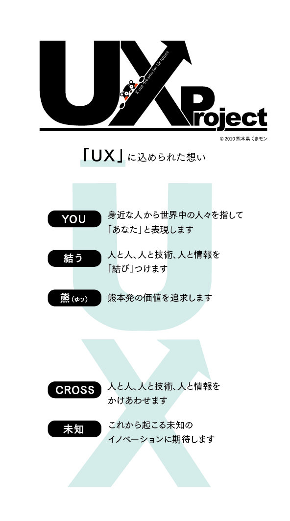 「UX」に込められた思い